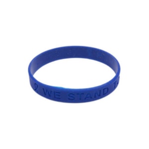 Blue Ribbon Awareness Silicone Bracelet Buy 1 Give 1