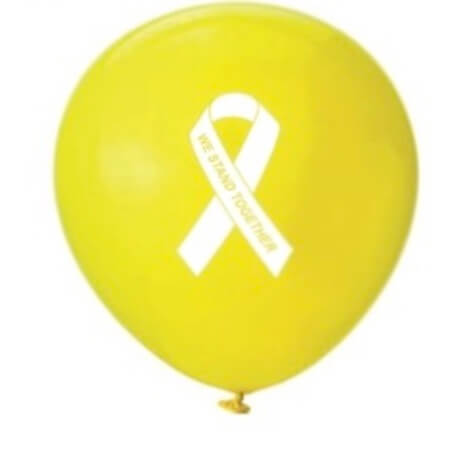 Yellow Ribbon Bladder Cancer Awareness Heart Necklaces Wholesale –  Fundraising For A Cause