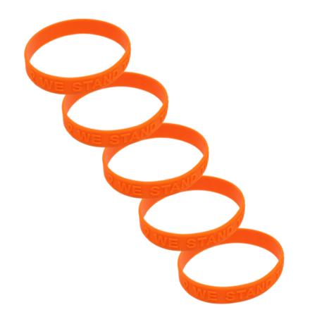 Orange Awareness Stretch Glass Beaded Leukemia MS Kidney Cancer RSD Ad –  Jewelry Designed 4 You